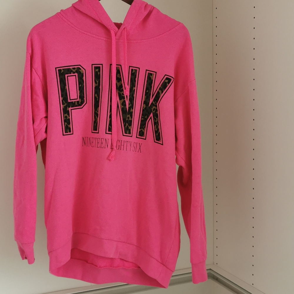 Pink hoodie